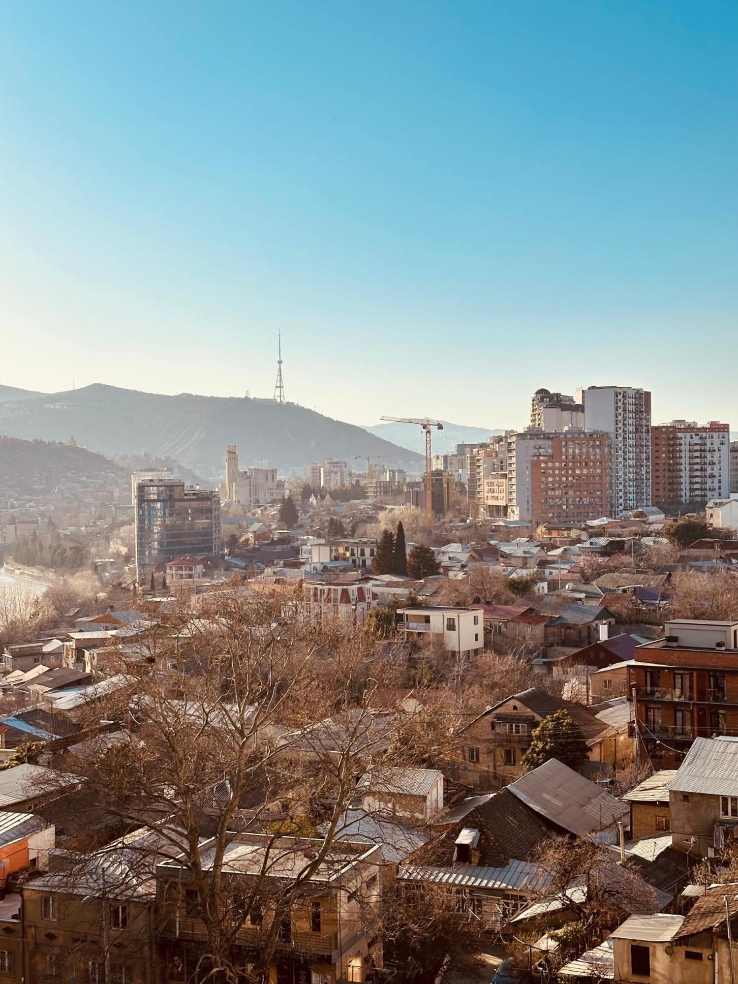 Twins Tower Appartement Tbilisi Buitenkant foto